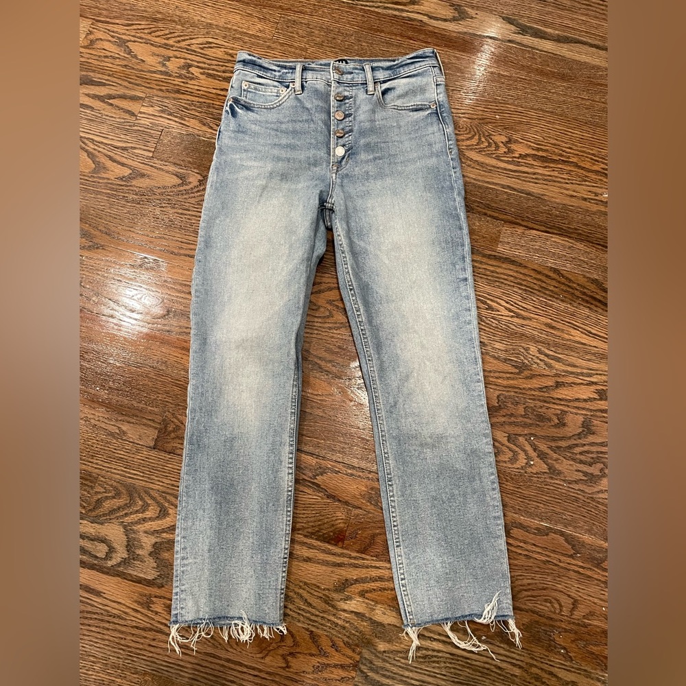 GAP High Rise cigarette jeans